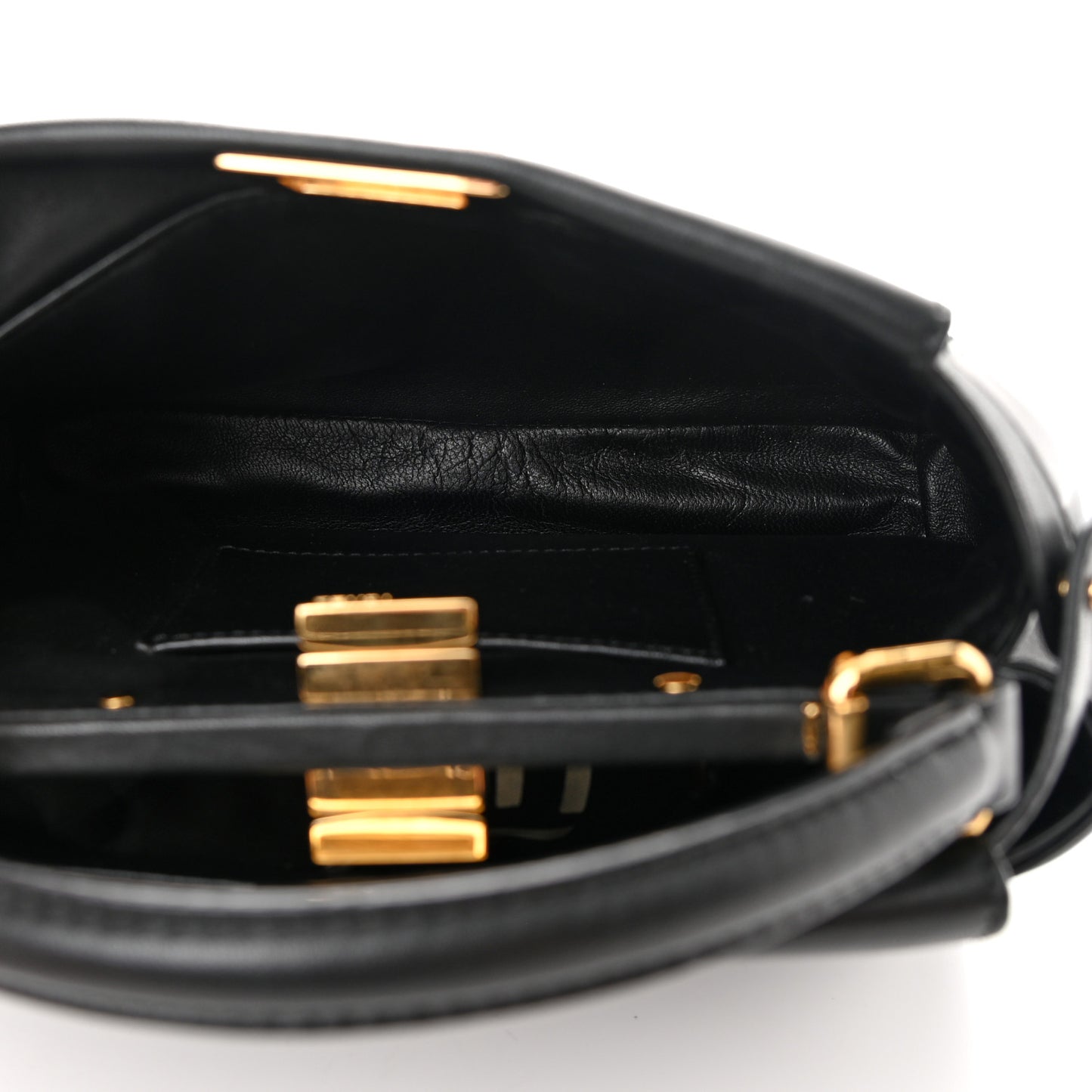 Nappa Mini Peekaboo Iconic Satchel Black