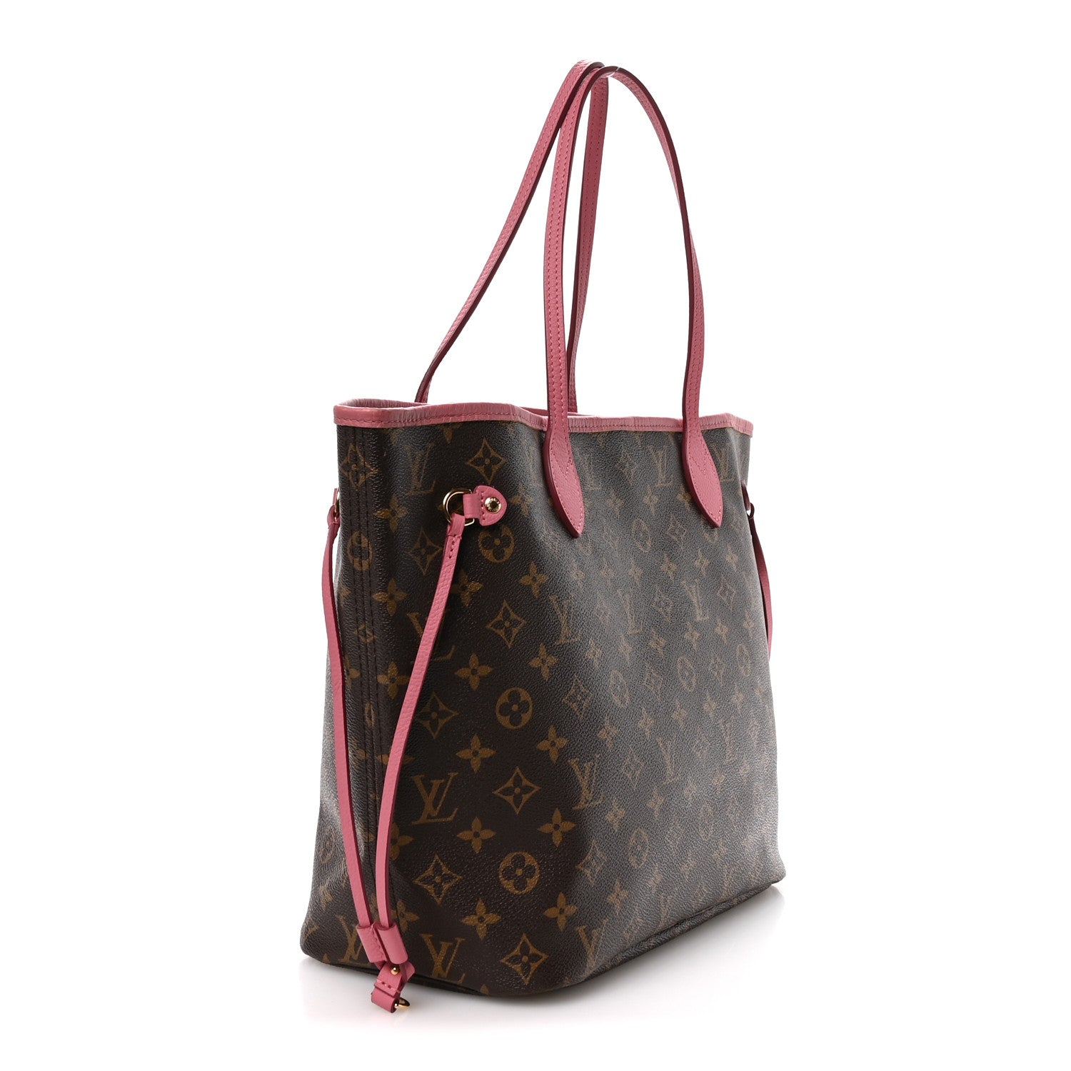 Louis Vuitton Monogram Articles de Voyage Ikat Neverfull MM Rose