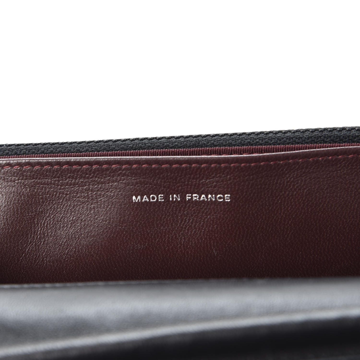 Chanel Lambskin Quilted Wallet On Chain WOC Black 9 of 10