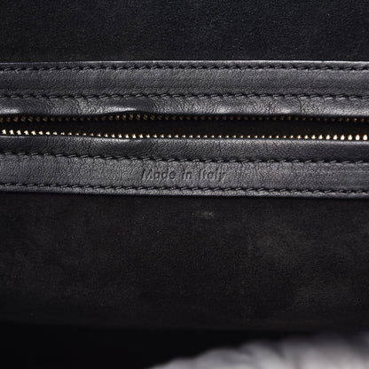 Celine Supple Calfskin Medium Phantom Luggage Black 7 of 22