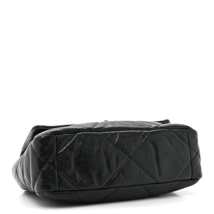 Chanel Goatskin Quilted Medium Chanel 19 Flap Black 4 of 11