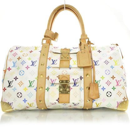Louis Vuitton Monogram Multicolor Keepall 45 White 1 of 10
