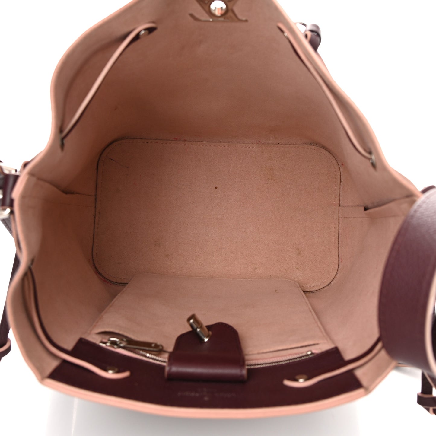 Calfskin Lockme Bucket Prune