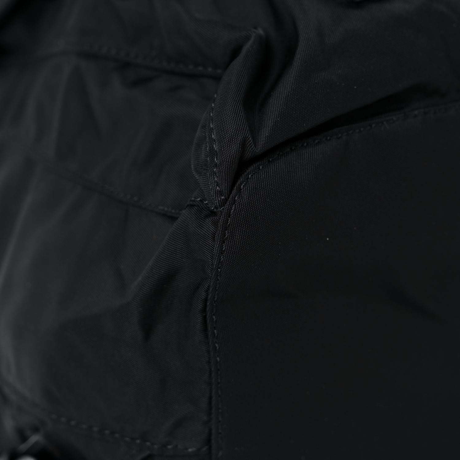 Prada Nylon Vela Medium Backpack Black 7 of 14