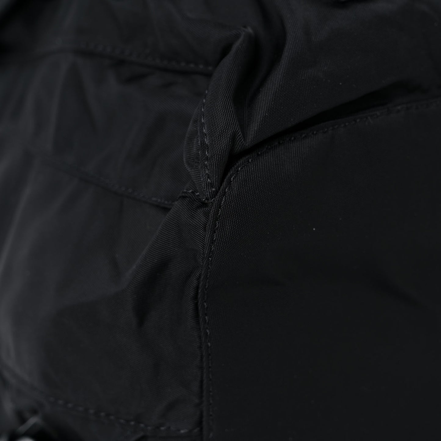 Nylon Vela Medium Backpack Black