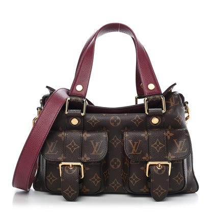 Louis Vuitton Monogram Manhattan NM Raisin 1 of 9