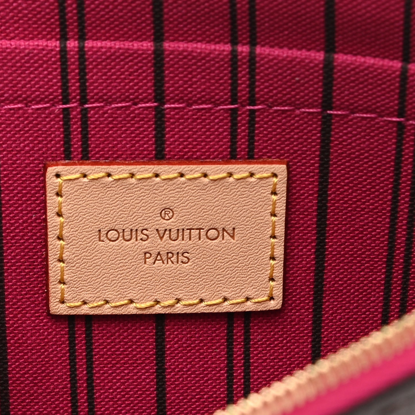 Monogram Neverfull MM GM Pochette Pivoine
