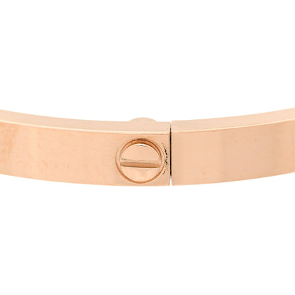 Cartier 18K Pink Gold Small LOVE Bracelet 16 6 of 10