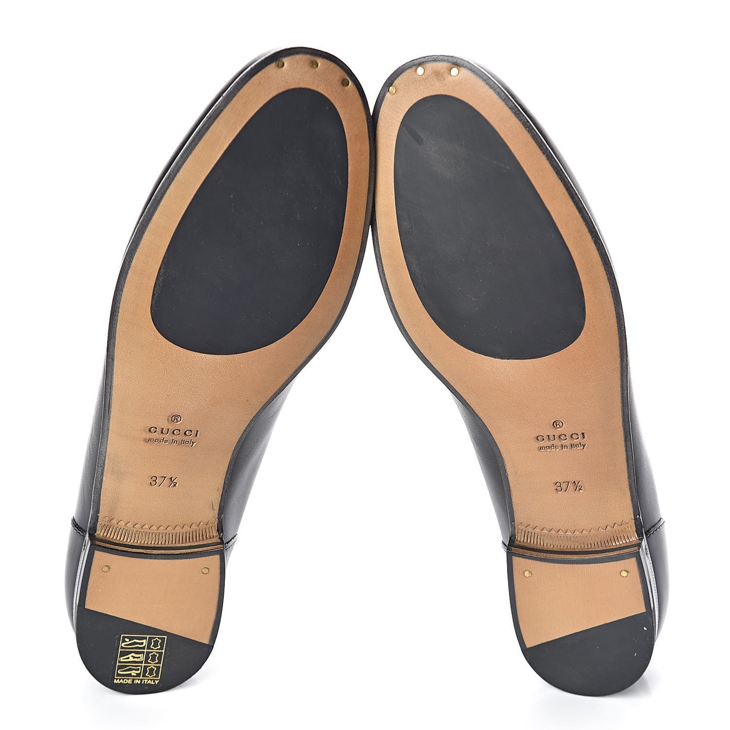 Calfskin Womens Jordaan Loafers 37.5 Black