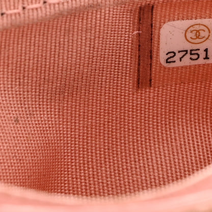 Chanel Caviar Quilted Boy Card Holder Light Pink 8 of 11