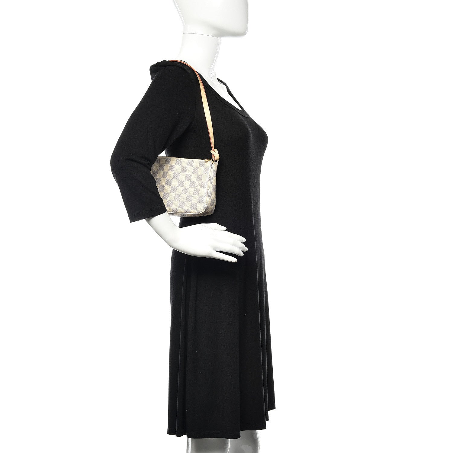 Louis Vuitton Damier Azur Pochette Accessories NM 2 of 8
