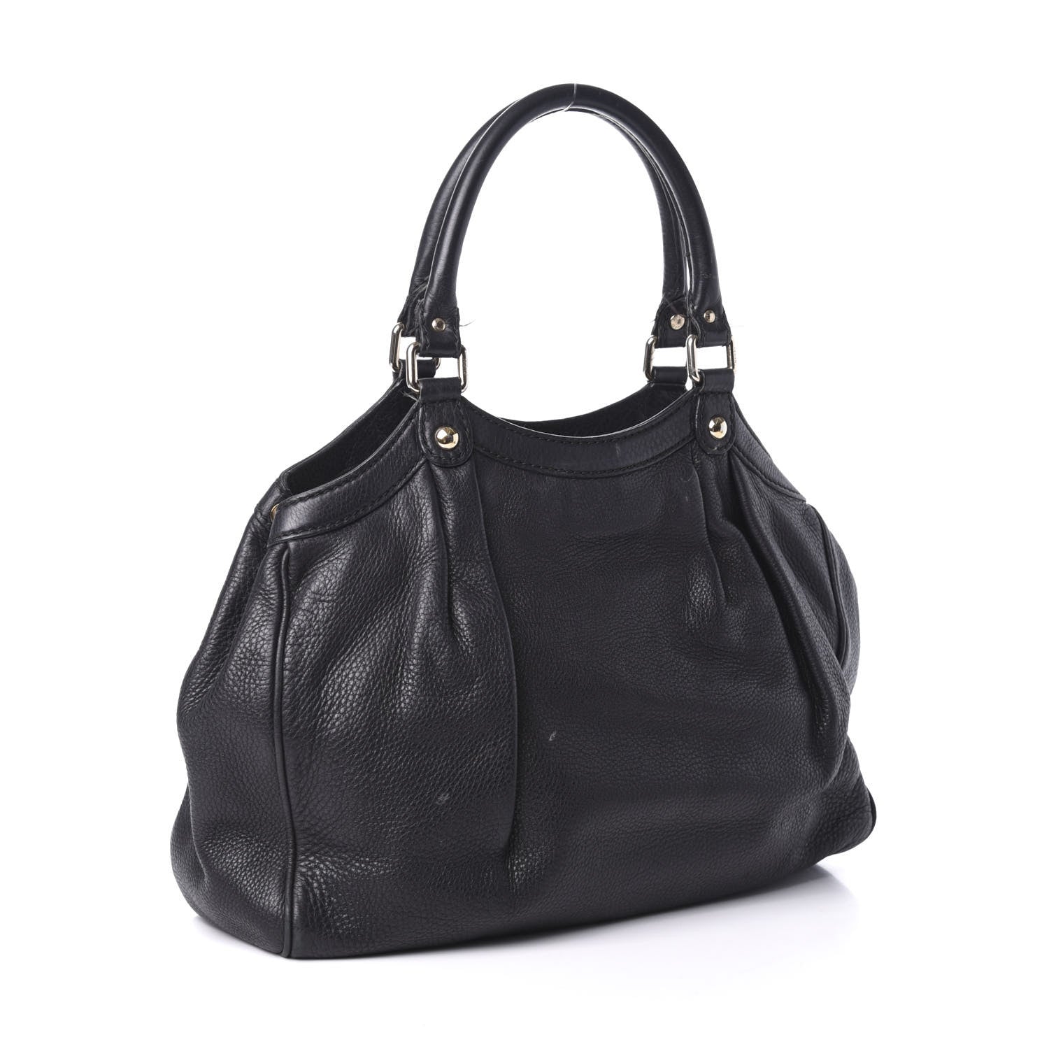 Gucci Calfskin Medium Sukey Tote Black 2 of 9