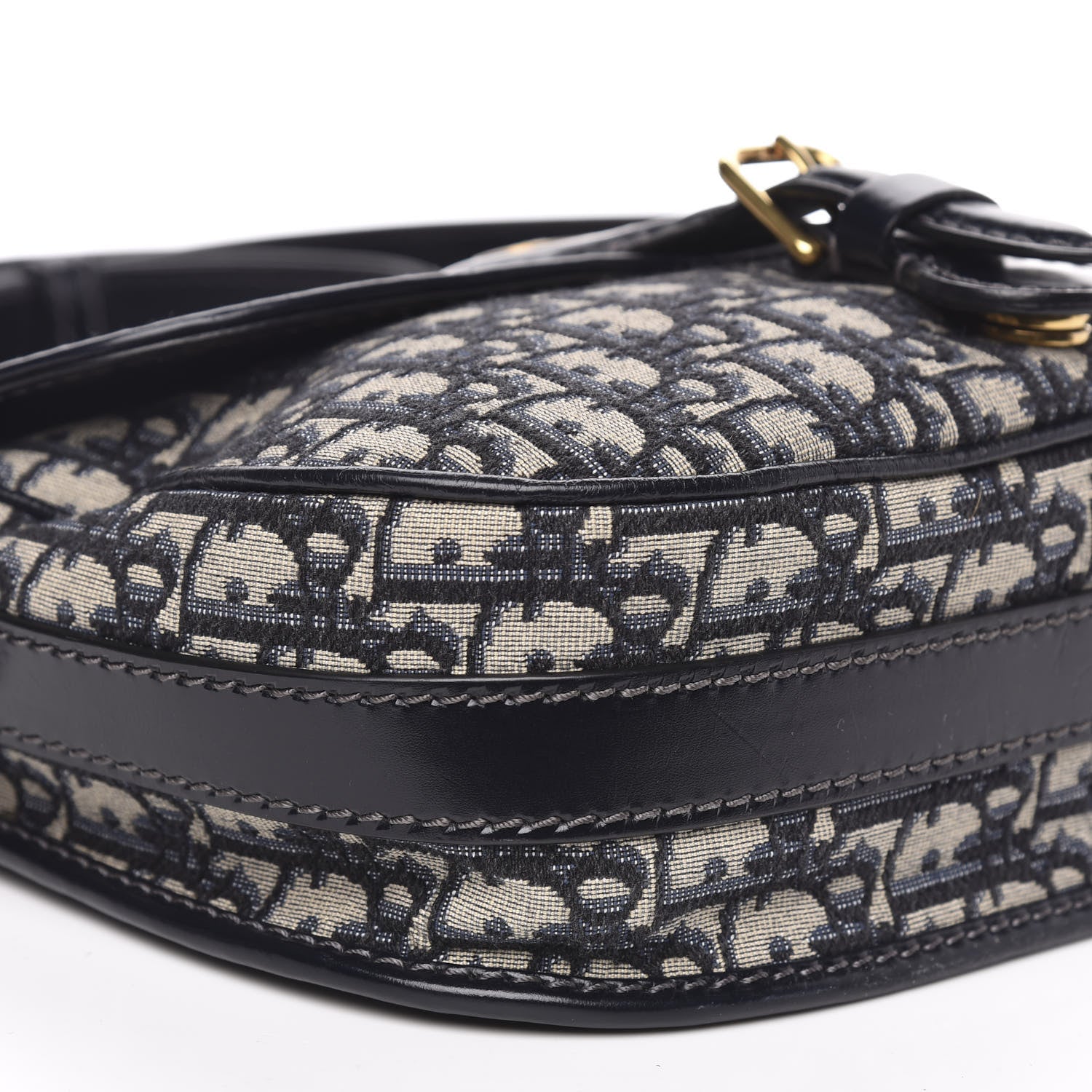 Christian Dior Oblique Crossbody Navy Blue 8 of 16
