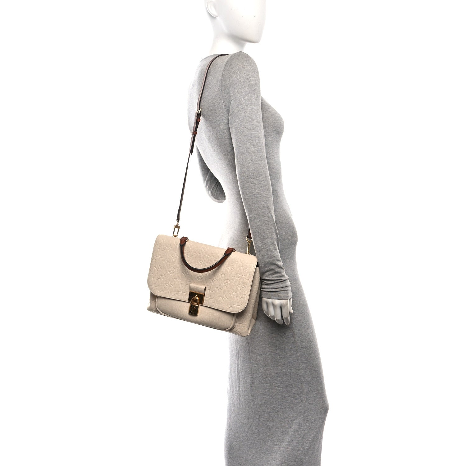 Louis Vuitton Empreinte Marignan Creme Caramel 2 of 9