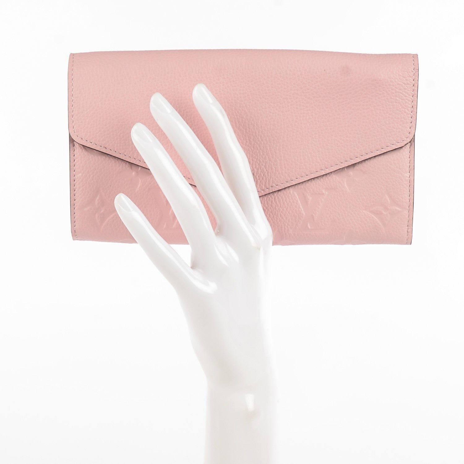Louis Vuitton Empreinte Sarah Wallet NM Rose Ballerine 2 of 7