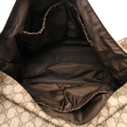 Gucci GG Plus Monogram Messenger Diaper Bag Dark Brown 6 of 16
