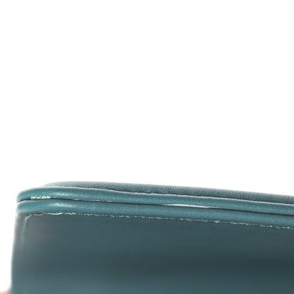 Chanel Lambskin Quilted Small Boy Flap Dark Turquoise 13 of 15
