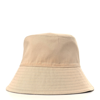 Fendi Technical Fabric FF Reversible Bucket Hat S Tobacco Beige 4 of 8