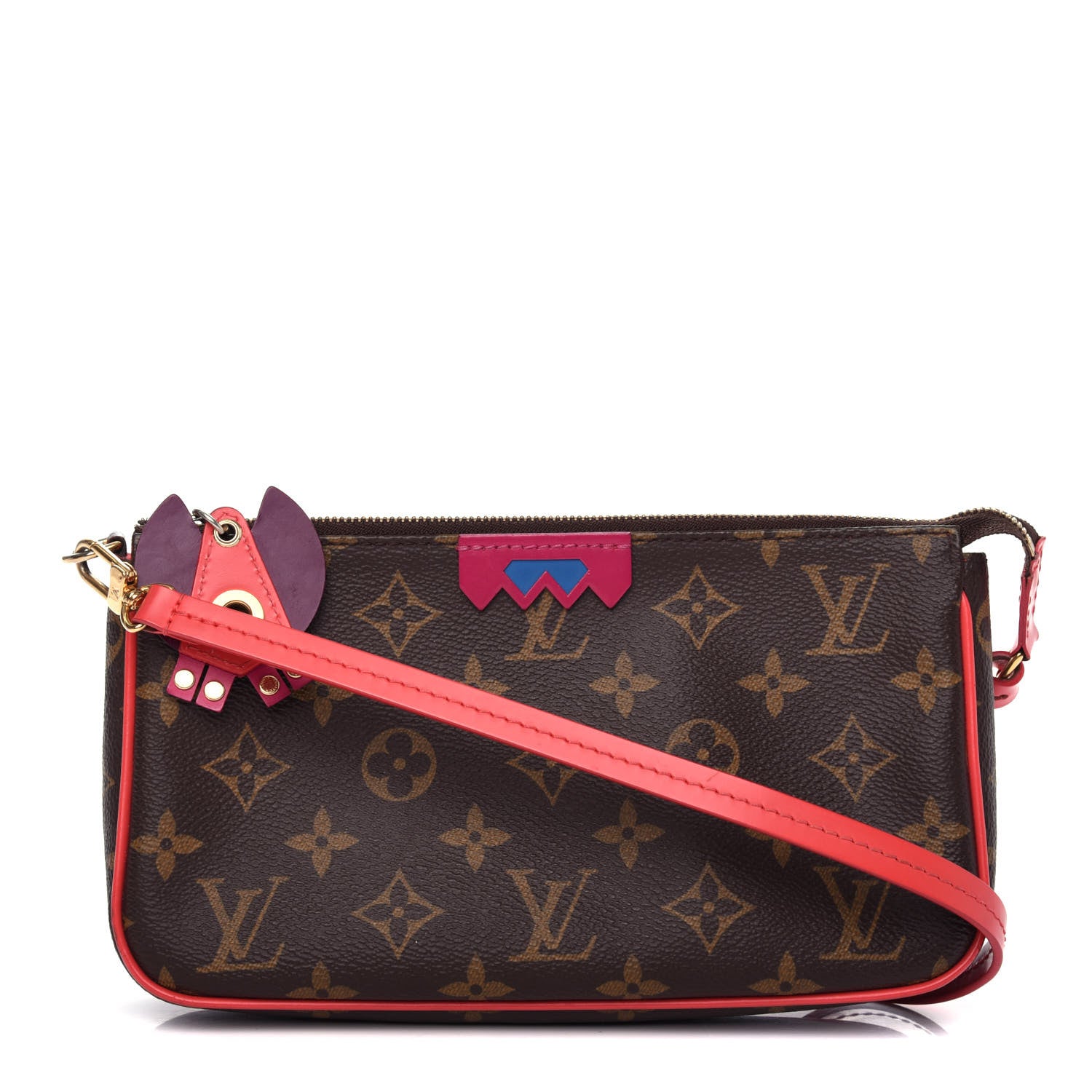 Louis Vuitton Monogram Totem Pochette Accessories Flamingo 1 of 11