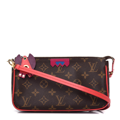 Louis Vuitton Monogram Totem Pochette Accessories Flamingo 1 of 11