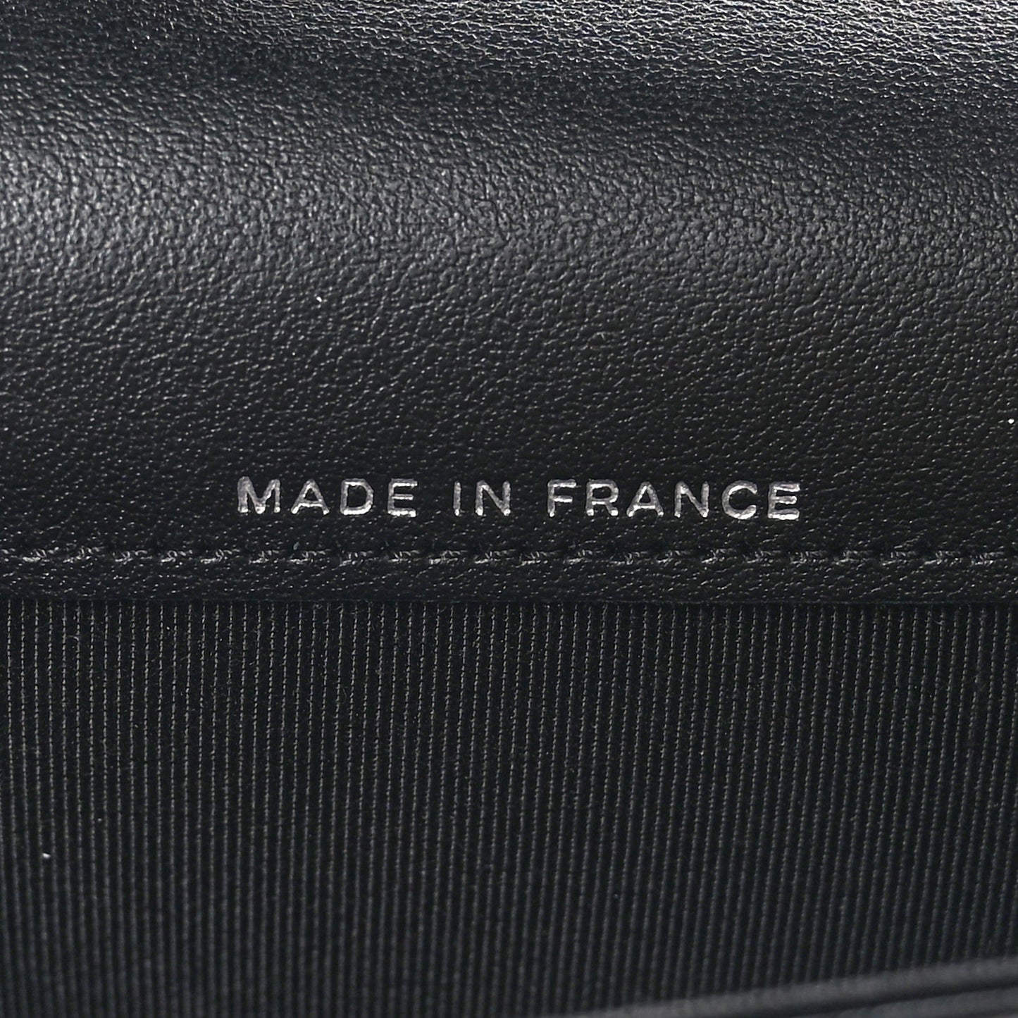 Aged Calfskin Quilted Reissue Flap Card Holder So Black
