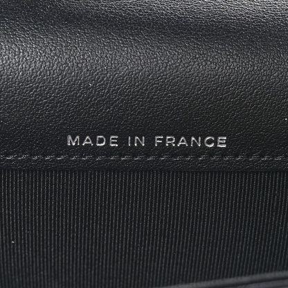 Chanel Aged Calfskin Quilted Reissue Flap Card Holder So Black 7 of 10