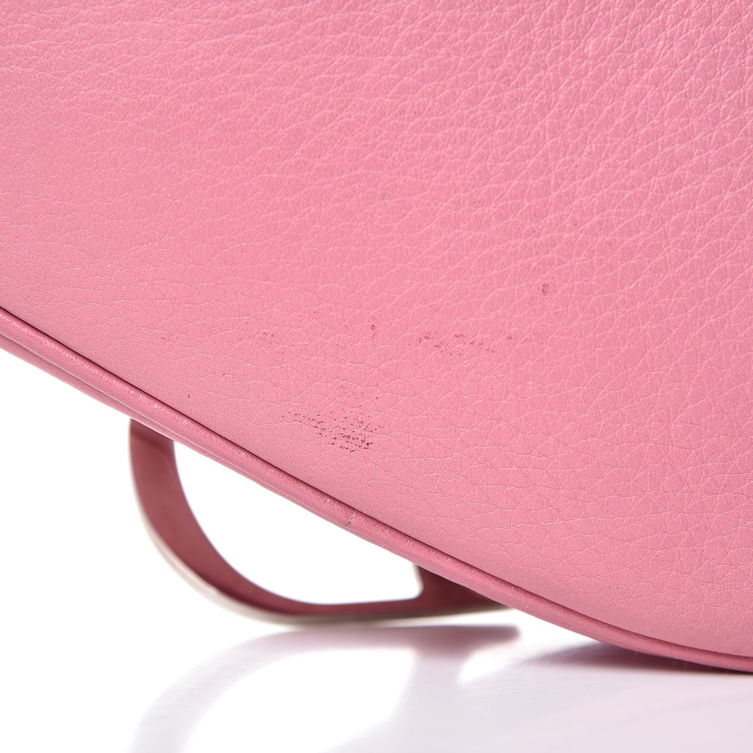 Christian Dior Calfskin Embroidered Romantic Flowers Saddle Bag Pink 15 of 17