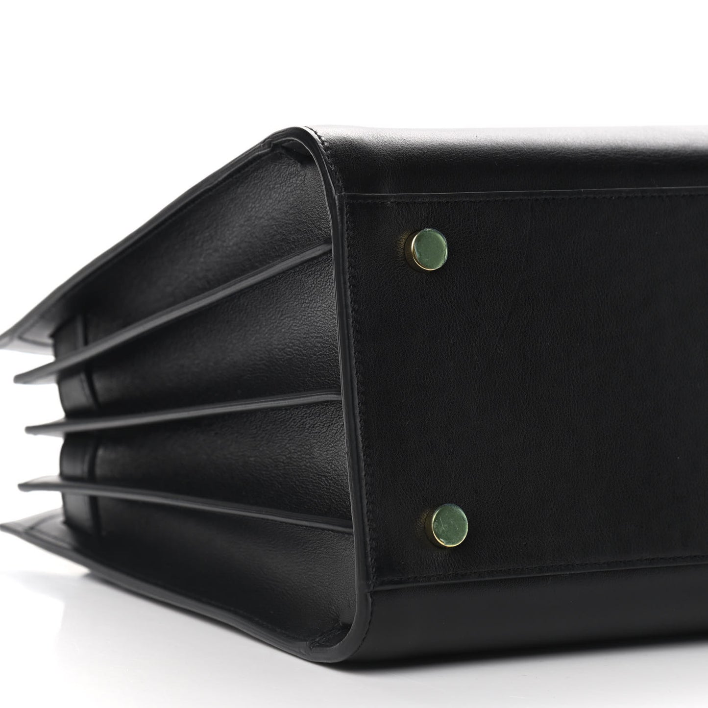 Calfskin Small Sac De Jour Black