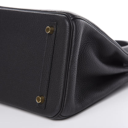 Hermes Togo Birkin 30 Black 31 of 32