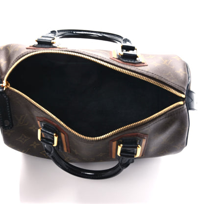 Louis Vuitton Monogram Mirage Speedy 30 Black 5 of 11