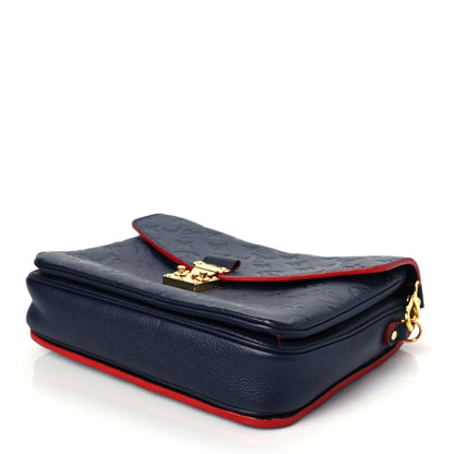 Louis Vuitton Empreinte Pochette Metis Marine Rouge 7 of 8
