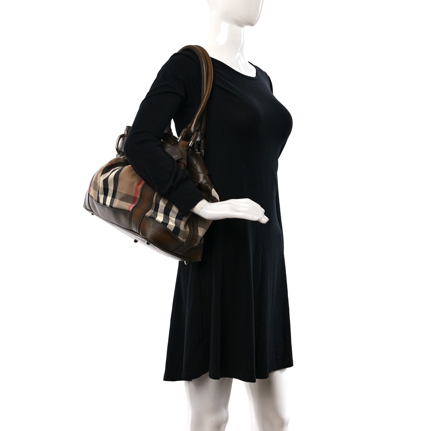 Burberry House Check Baby Beaton Brown 2 of 12