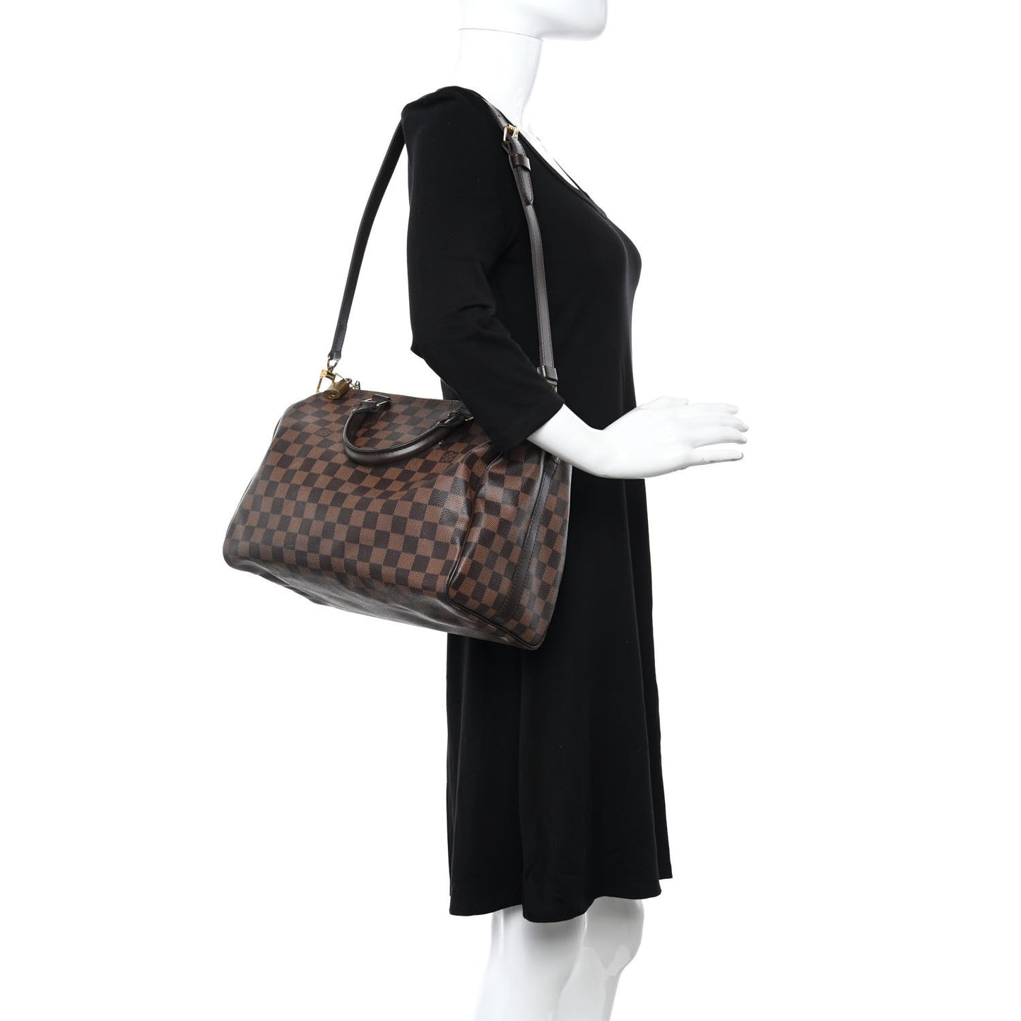 Damier Ebene Speedy Bandouliere 30