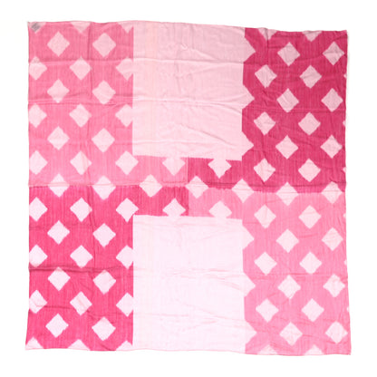 Hermes Silk Cashmere Icat H Net Shawl 140 Rose Pale Fuchsia 1 of 3