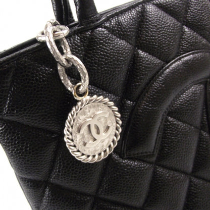 Chanel Caviar Medallion Tote Black 7 of 11