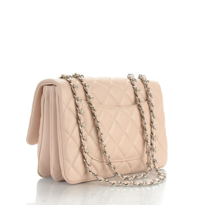 Chanel Lambskin Quilted Medium 3 Flap Light Pink 3 of 7