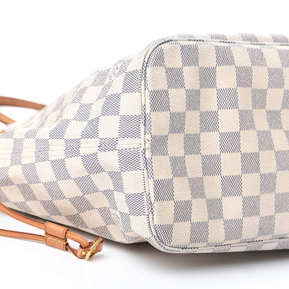 Louis Vuitton Damier Azur Neverfull MM 8 of 19