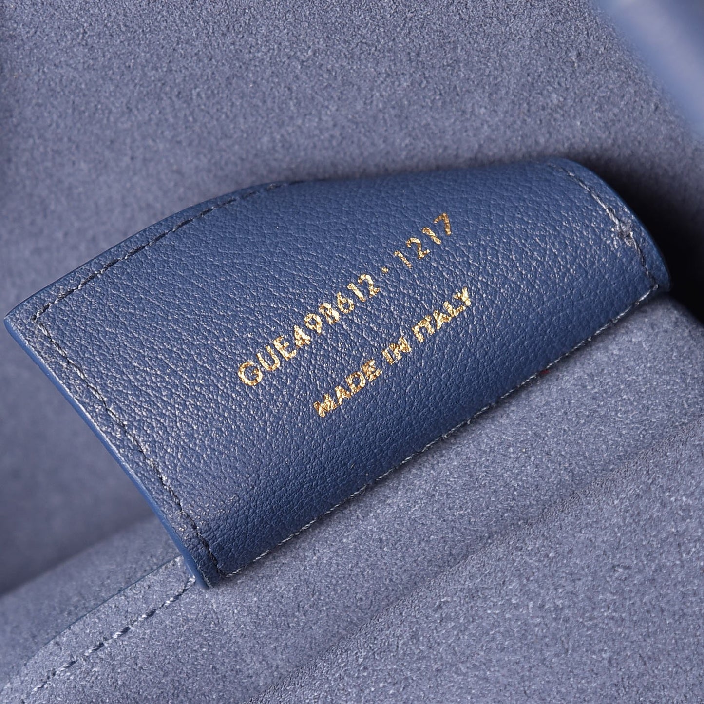 Calfskin Toy Shopping Tote Denim