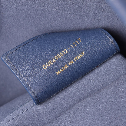 Saint Laurent Calfskin Toy Shopping Tote Denim 6 of 12