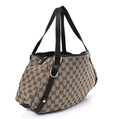 Gucci Monogram Medium Abbey Shoulder Bag Dark Brown 3 of 10