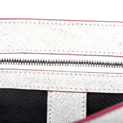 Proenza Schouler Crackle Calfskin PS1 Medium Satchel White 10 of 24