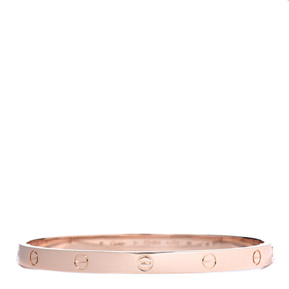 Cartier 18K Pink Gold LOVE Bracelet 21 1 of 5