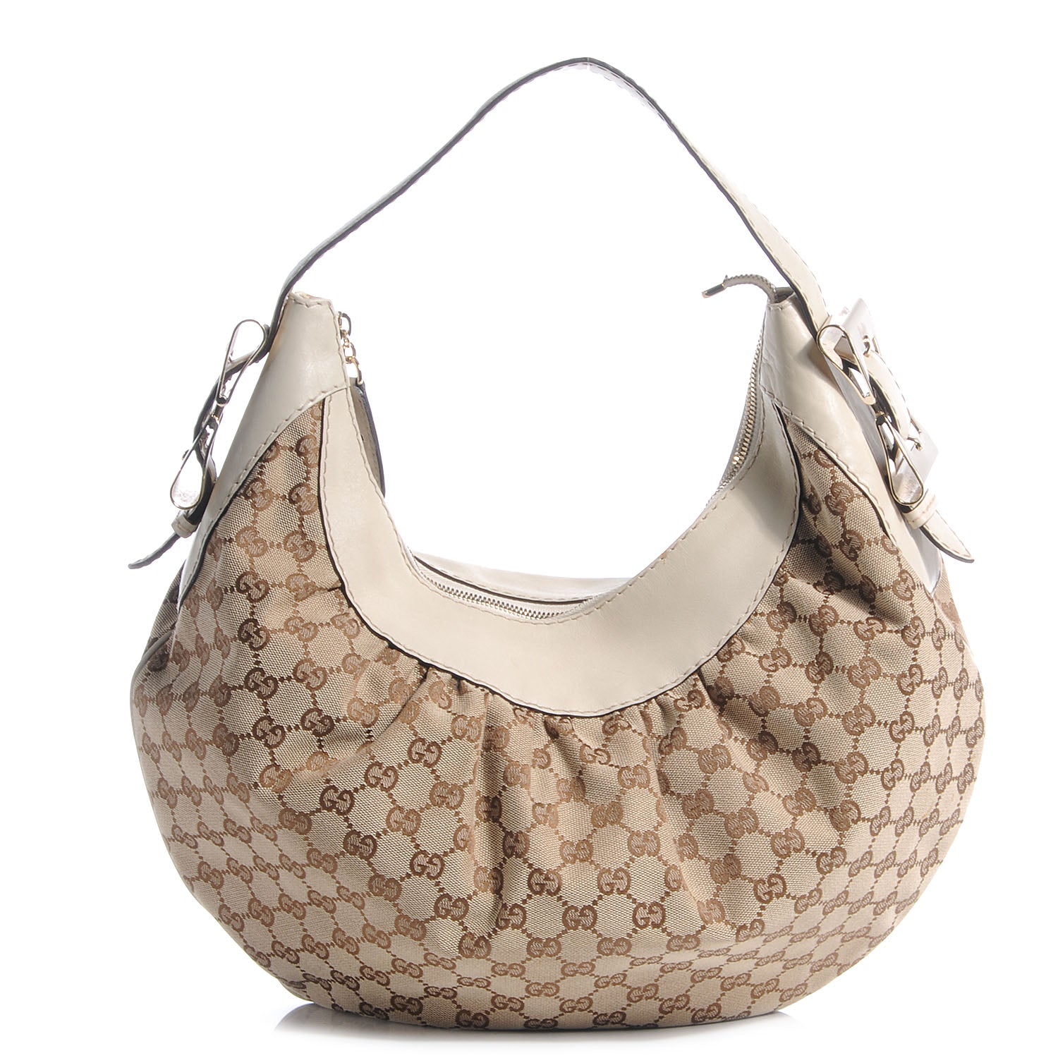 Gucci Guccissima Queen Hobo Bag Ebony 1 of 10