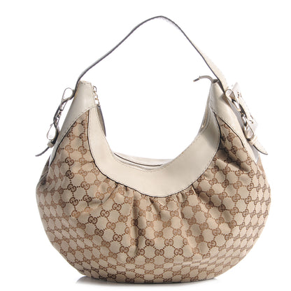 Gucci Guccissima Queen Hobo Bag Ebony 1 of 10