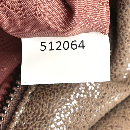 Stella McCartney Shaggy Deer Falabella Fold Over Tote Taupe 8 of 11