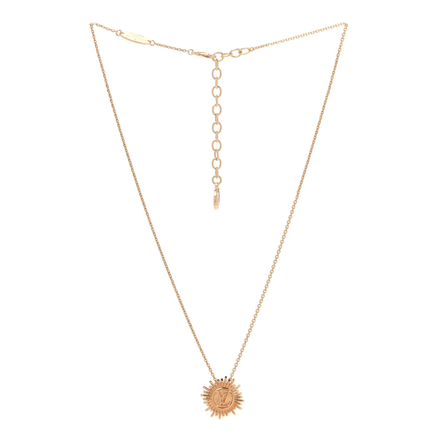 Brass Vendome Necklace Gold