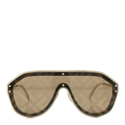 Fendi Acetate FF Fabulous Shield Sunglasses FF M0039/G/S White 2 of 7
