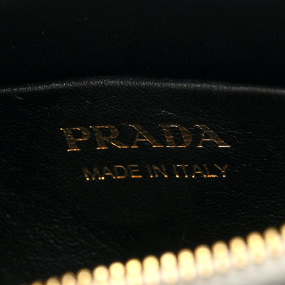 Prada Soft Calfskin Arque Shoulder Bag White 6 of 9