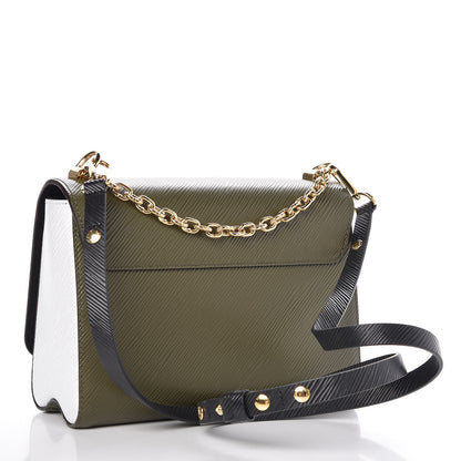 Louis Vuitton Epi Twist Shoulder Bag MM Kaki 3 of 6