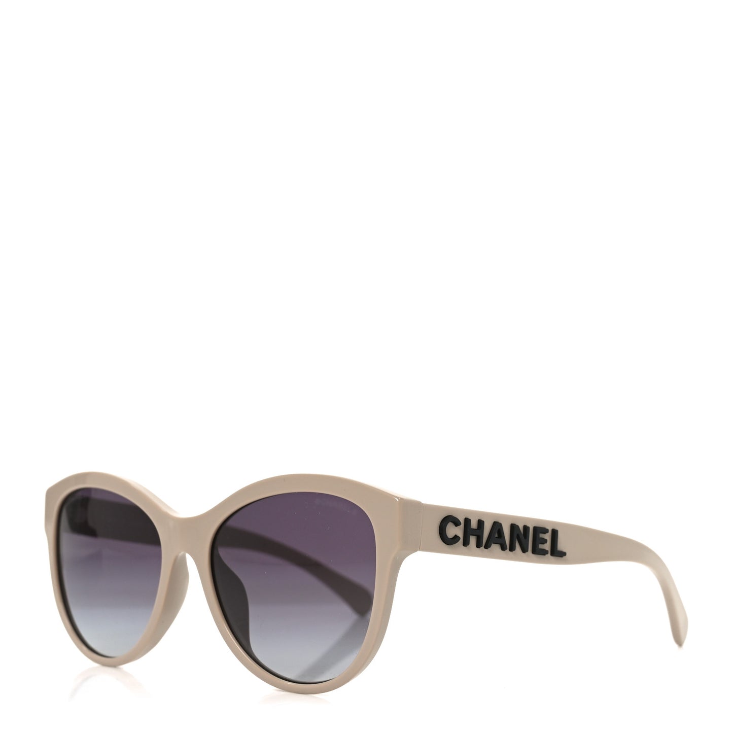 Acetate Pantos Logo Sunglasses 5458-A Beige